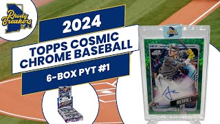 2024 Topps Cosmic Chrome Baseball 6Box PYT 1 [upl. by Essirehs333]