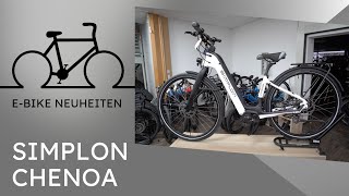 EBike Neuheiten 2023 Simplon Chenoa Uni TR Enviolo Gates Trekking Review [upl. by Kissiah]