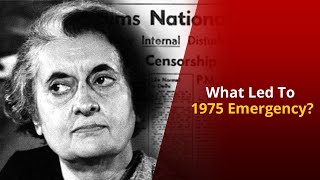 Why Did Indira Gandhi Declare Emergency In 1975  NewsMo [upl. by Samtsirhc106]