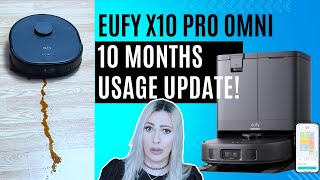 UPDATE 10 Months of Usage My Thoughts eufy X10 Pro Omni Robot Vacuum and Mop with 8000Pa Suction [upl. by Nnaid]