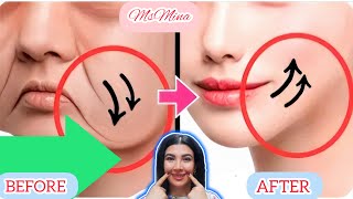 8mins 💥 Face Lift  Slim Jawline  No Double Chin  V Shaped Face faceyoga antiaging [upl. by Ademordna]