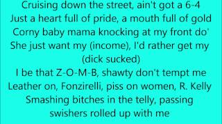 Flatbush Zombies MRAZ Lyrics [upl. by Atiuqal]