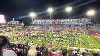 Troy Marching Band Troy Vs FAMU [upl. by Ahtamat]