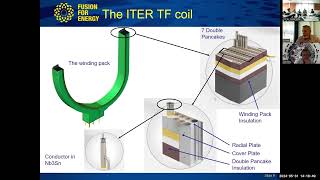 CLI CET ITER Les bobines Toroïdales TF et Poloïdales PF [upl. by Airel]