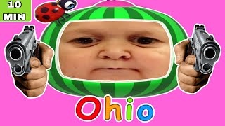 COCOMELON FROM OHIO  BIG COMPILATION Try to not LAUGH [upl. by Hgielhsa]