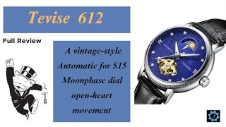 Tevise 612 Automatic Watch [upl. by Ernald]