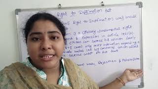 Right To Information act 2005RTI 2005Salient featuresgeneral lawsTSNPDCL JPO SYLLABUSTELUGU [upl. by Ahseinet]