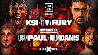 KSI vs TOMMY FURY  Logan Paul vs Dillon Danis  WATCH PARTY [upl. by Marmawke]