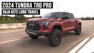 2024 Toyota Tundra TRDPRO Baja Kits Long Travel Suspension [upl. by Ttej]