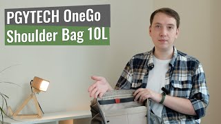 Обзор и опыт использования сумки PGYTECH OneGo Shoulder Bag 10L [upl. by Eannaj859]