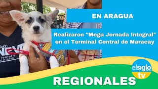 Realizaron quotMega Jornada Integralquot en el Terminal Central de Maracay [upl. by Arlena802]