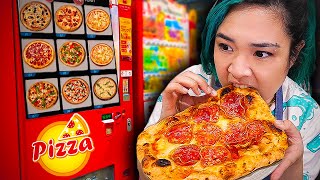 This is Japans Pizza Vending Machine [upl. by Lilian]