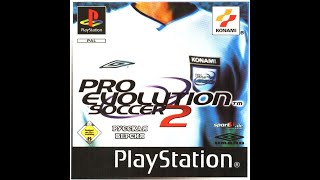 PRO EVOLUTION SOCCER 2 playstation 1 [upl. by Ahcsrop]