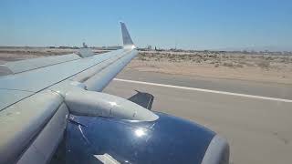 Aeromexico Boeing 737800 Landing Mexicali international airport [upl. by Faunie]