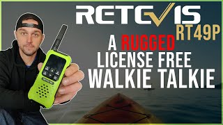 Retevis RT49P FRS Walkie Talkie  Overview and Demonstration [upl. by Nnaecarg]