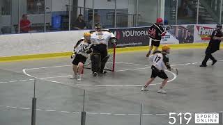 Junior B Lacrosse  Wallaceburg Red Devils vs Elora Mohawks [upl. by Bryn]