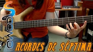 Añadir notas a los acordes  tutorial de bajo eléctrico [upl. by Silvio476]