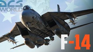 DCS World • F14 • Mighty Wings • Music Video [upl. by Araf]