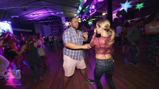 Ernesto amp Denisse amp Alex  Social dancing  Croatian Summer Salsa Festival Rovinj 2018 [upl. by Paulo]