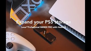 How to expand your PS5 storage with NM800 PRO Heatsink SSD [upl. by Zoe]