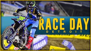 Race Day Scenes  2024 Detroit Supercross [upl. by Margarida]