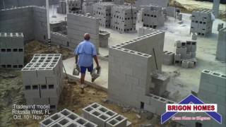 Tradewind Construction Timelapse Brigon Homes 001 [upl. by Yessak538]