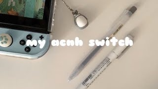 decorate my switch with me  cute accessories  acnh switch ♡ [upl. by Galen]