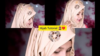 Easy Hijab Tutorial 💫🧕 minivlog [upl. by Lamoree687]