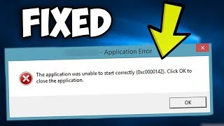 2024 Fix The Application Was Unable to Start Correctly 0xc0000142 Error in Windows 10 [upl. by Noiwtna]