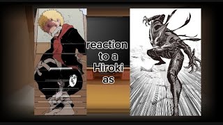 Kokujin no Tenkousei reaction to Hiroki as Garou🇲🇽🇧🇷gacha clubpart 1 [upl. by Kisung]