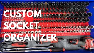 DIY Socket Organizer v2  Tool Box Organization [upl. by Anuat]