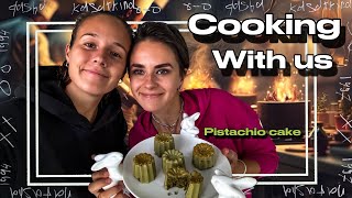 ATHLETES DIET PISTACHIO CAKE RECIPE BAKING SKILLS [upl. by Brett]