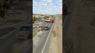 Realistic Highway Car Crashes 32  BeamNGdrive [upl. by Sewoll438]