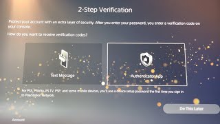 2Step Verification  PS5 Set Up Guide [upl. by Trask173]