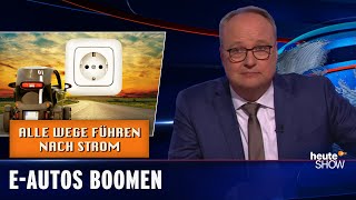 Alle wollen ein EAuto und ihre eigene StromTankstelle  heuteshow vom 19112021 [upl. by Ytirahc677]