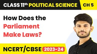 Class 11 Political Science Chapter 5  How Does the Parliament Make Laws  Legislature [upl. by Atinram]