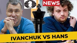 HANS NIEMANN enfrenta a LENDA IVANCHUK no Xadrez [upl. by Shela264]