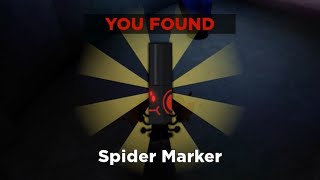 How to get SPIDER marker in FIND THE MARKERS Roblox  UPDATED 2024 [upl. by Accissej865]