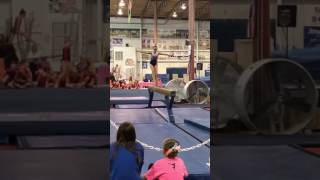 Gymnastics level 3 beam fail [upl. by Savill]