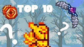 Terraria Top 10 Best EarlyHardmode Weapons  Terraria Guide [upl. by Primrosa]