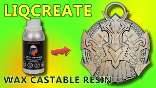 Liqcreate Wax Castable 3D Printer Resin HONEST REVIEW [upl. by Carhart]