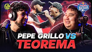 PEPE GRILLO REGRESA A ENSEÑAR QUIEN MANDA  Reacción a PEPE vs TEOREMA  Red Bull Chile  EYOU TV [upl. by Kcirded]