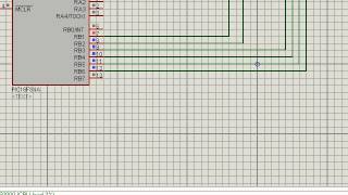 Cours PIC N7 réalisation dune montre digitale avec LCD et microcontroleur PIC16F84عمل ساعة رقمية [upl. by Anires]