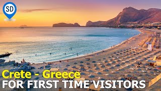 Where to Stay in Crete Greece  First Time [upl. by Aicina]