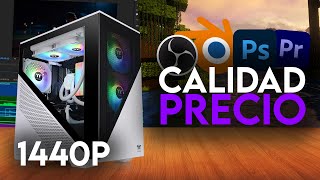 PC GAMER CALIDAD PRECIO para GAMING y PRODUCTIVIDAD en 1440p [upl. by Kyla960]