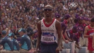 Mens 5000m Round 1  Gebremeskel amp Farah  London 2012 Olympics [upl. by Netsirc441]