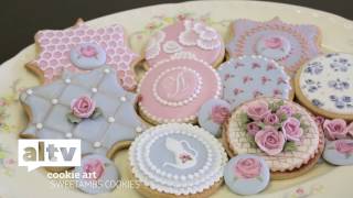 ALTV Presents quotSweetAmbs Cookie Art Tutorialquot [upl. by Helali850]