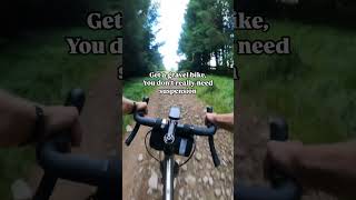 How it feels riding a gravel bike😅 cycling cyclist gravelbike [upl. by Lot]