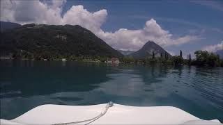 Pedalo fahrt Thunersee  erlebnisreiche Stunden auf dem See [upl. by Brittnee35]