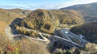 091124 Altenahr Baustelle am Tunnel gesehen von der Burg Are Update Ahr Flutkatastrophe [upl. by Nicky643]